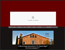 Tablet Screenshot of elclaustre.com